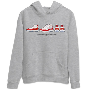 Jordan 11 Cherry Sneaker Match Tees Air Jordan 11 Prelude Sneaker Tees Jordan 11 Cherry Sneaker Release Tees Unisex Shirts