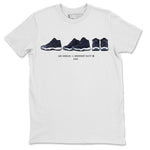 Jordan 11 Midnight Navy Sneaker Match Tees Air Jordan 11 Prelude Sneaker Tees Jordan 11 Midnight Navy Sneaker Release Tees Unisex Shirts