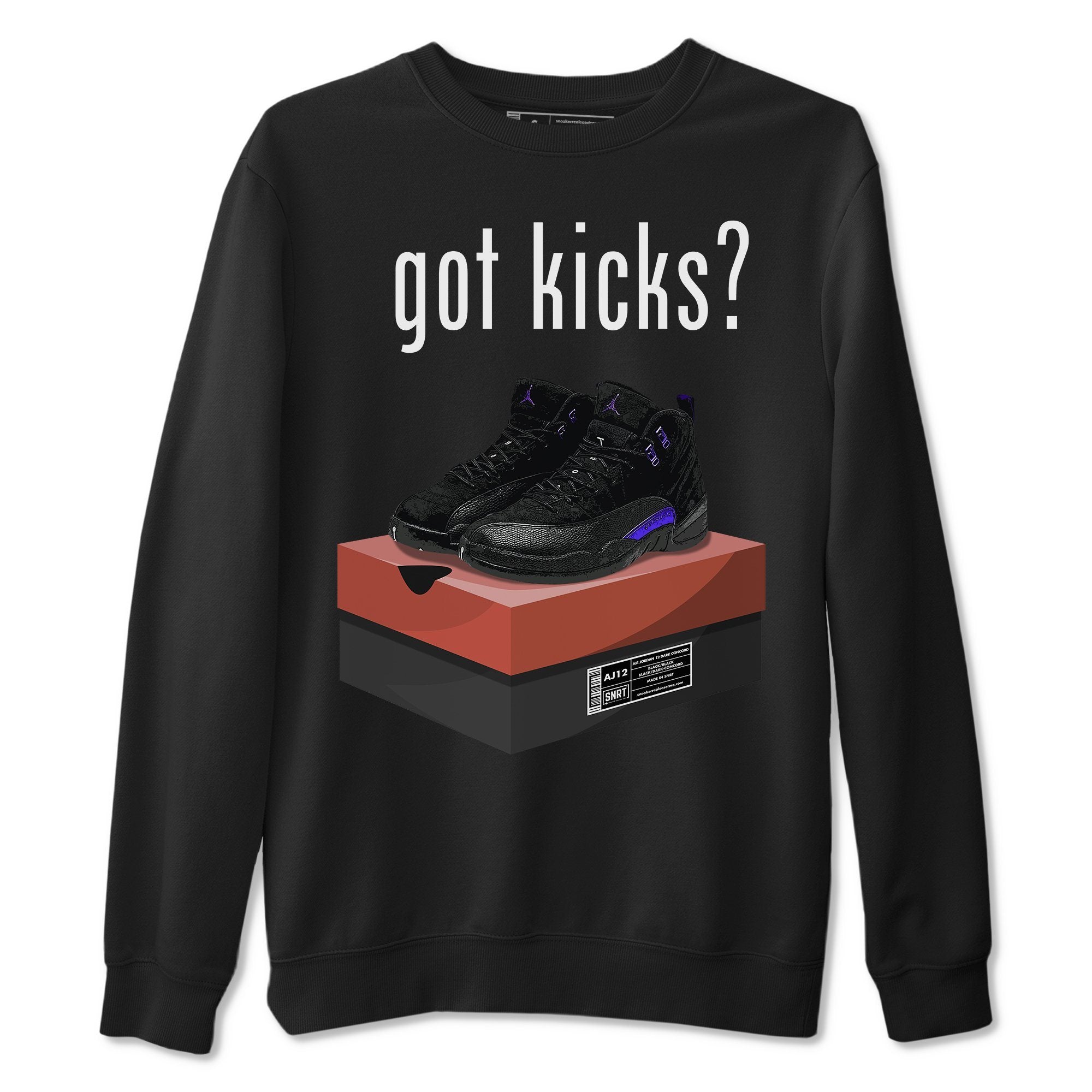 Jordan 12 Dark Concord Sneaker Match Tees Got Kicks Sneaker Tees Jordan 12 Dark Concord Sneaker Release Tees Unisex Shirts