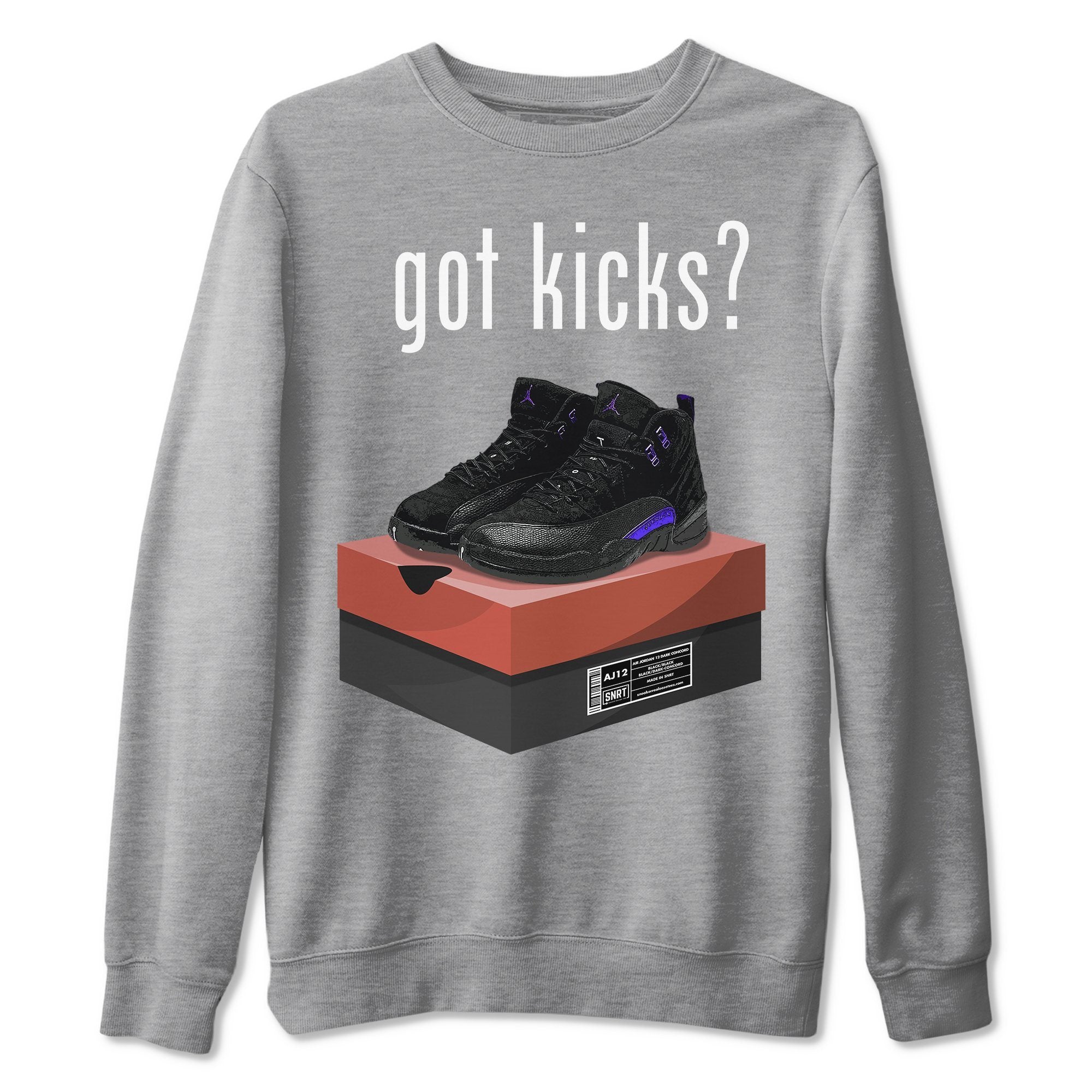 Jordan 12 Dark Concord Sneaker Match Tees Got Kicks Sneaker Tees Jordan 12 Dark Concord Sneaker Release Tees Unisex Shirts