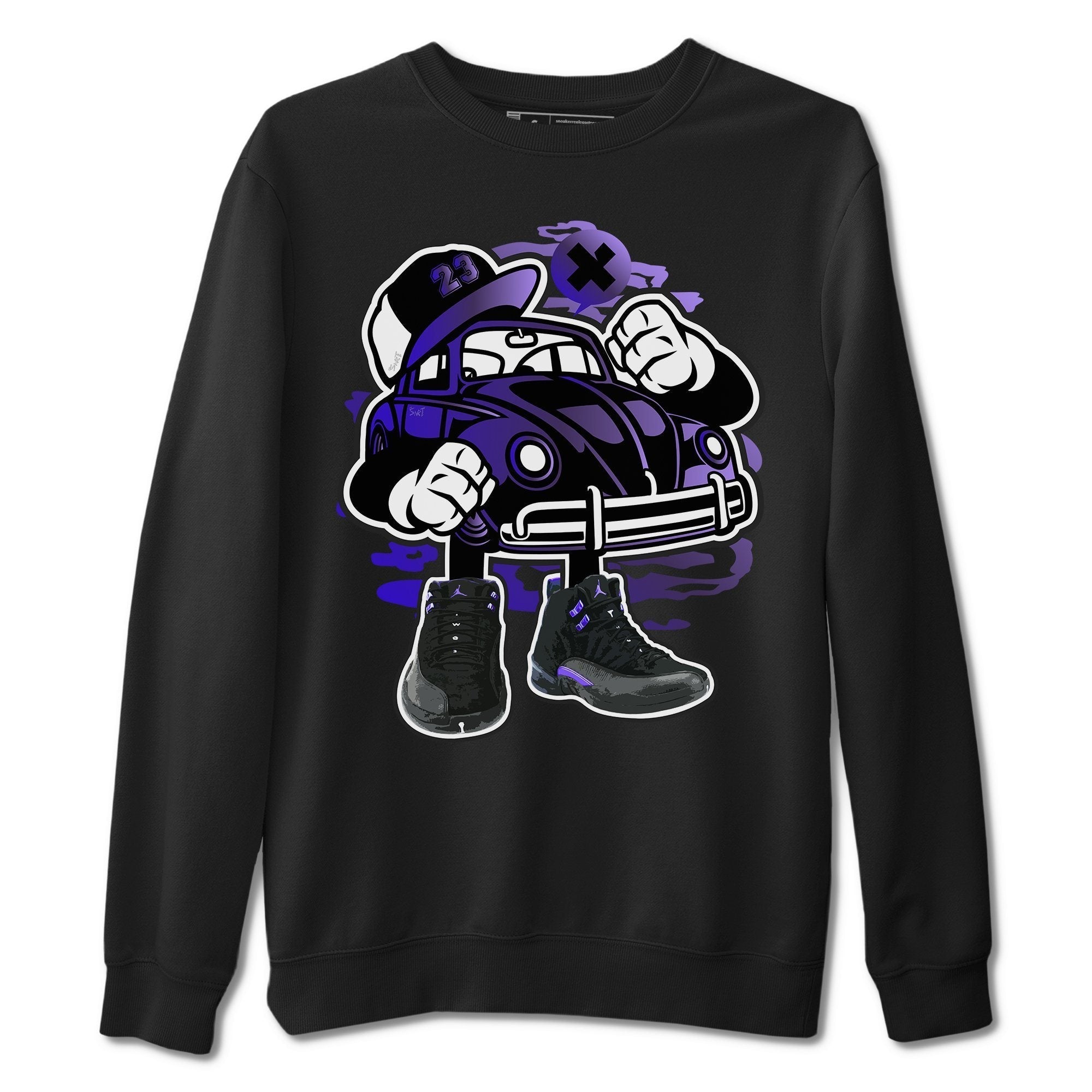 Jordan 12 Dark Concord Sneaker Match Tees Street Beetle Sneaker Tees Jordan 12 Dark Concord Sneaker Release Tees Unisex Shirts