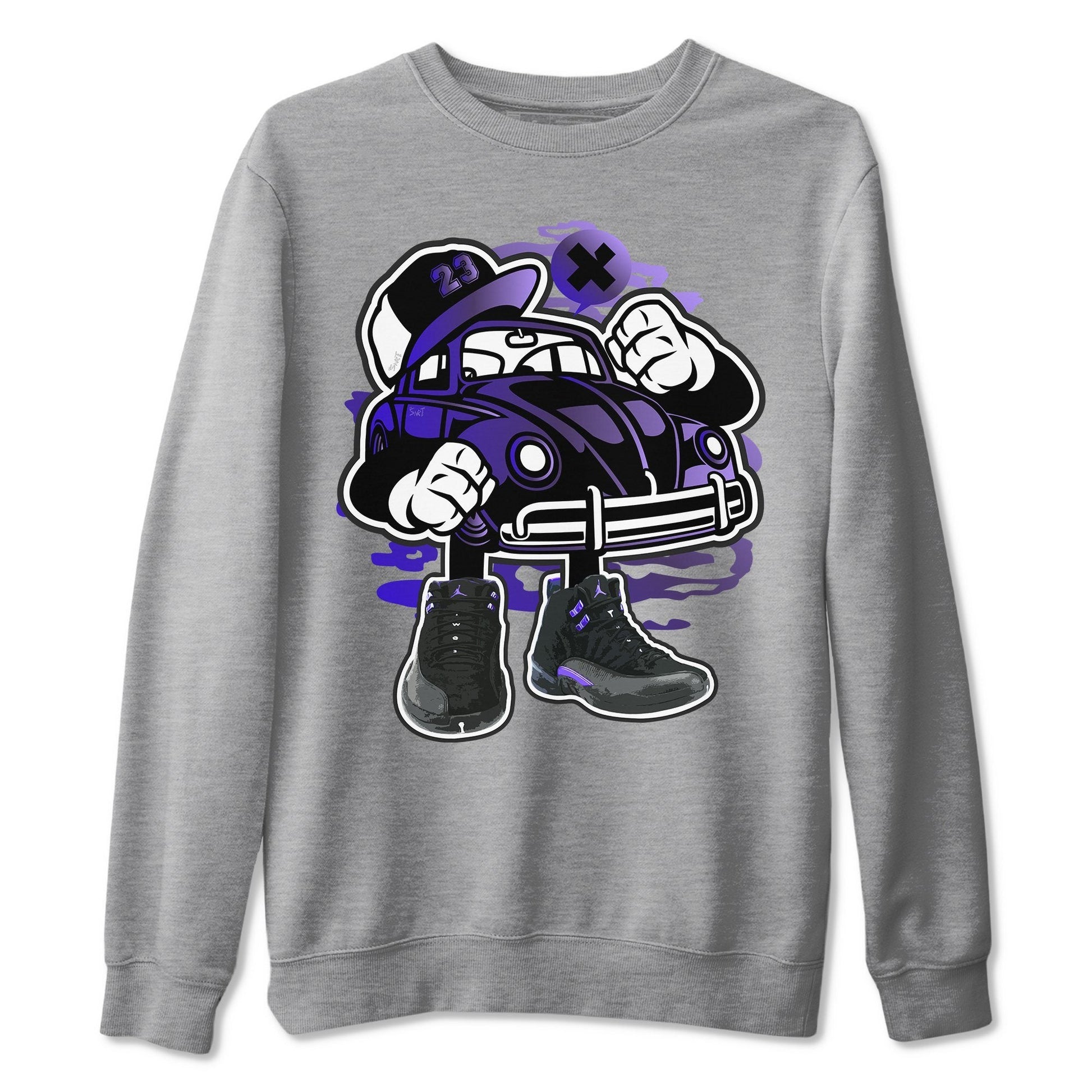 Jordan 12 Dark Concord Sneaker Match Tees Street Beetle Sneaker Tees Jordan 12 Dark Concord Sneaker Release Tees Unisex Shirts