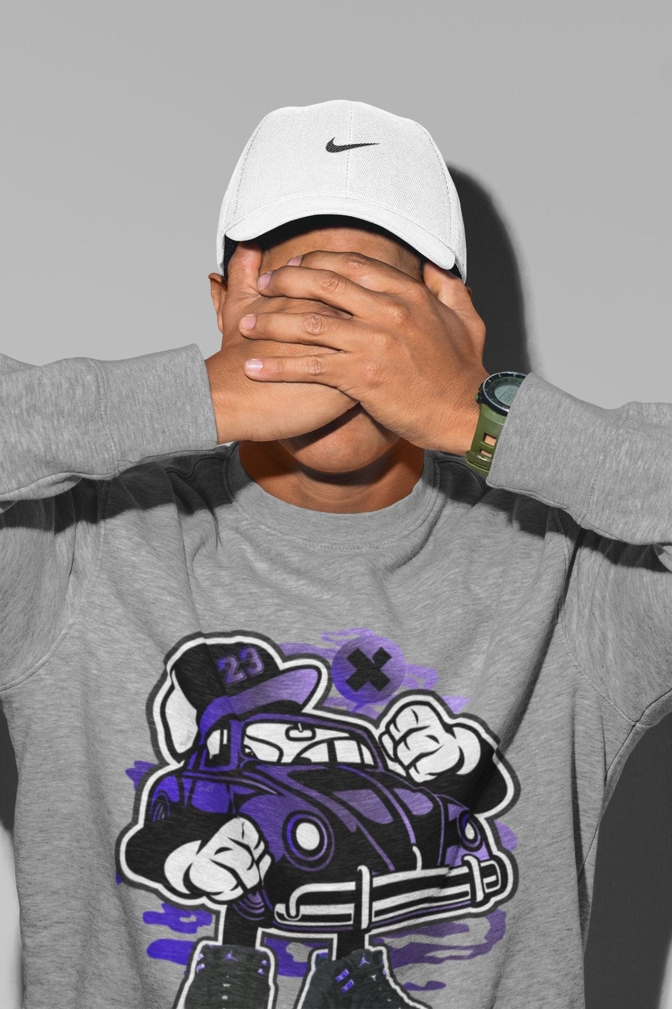 Jordan 12 Dark Concord Sneaker Match Tees Street Beetle Sneaker Tees Jordan 12 Dark Concord Sneaker Release Tees Unisex Shirts