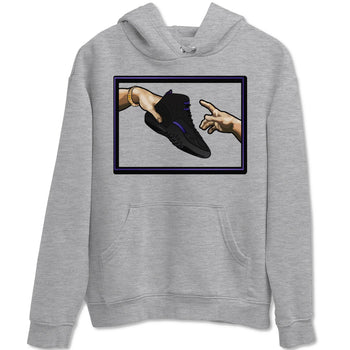 Jordan 12 Dark Concord Sneaker Match Tees Adam's Creation Sneaker Tees Jordan 12 Dark Concord Sneaker Release Tees Unisex Shirts