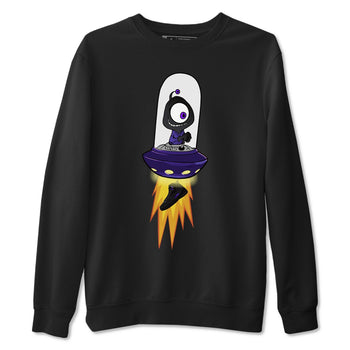 Jordan 12 Dark Concord Sneaker Match Tees Alien Sneaker Tees Jordan 12 Dark Concord Sneaker Release Tees Unisex Shirts