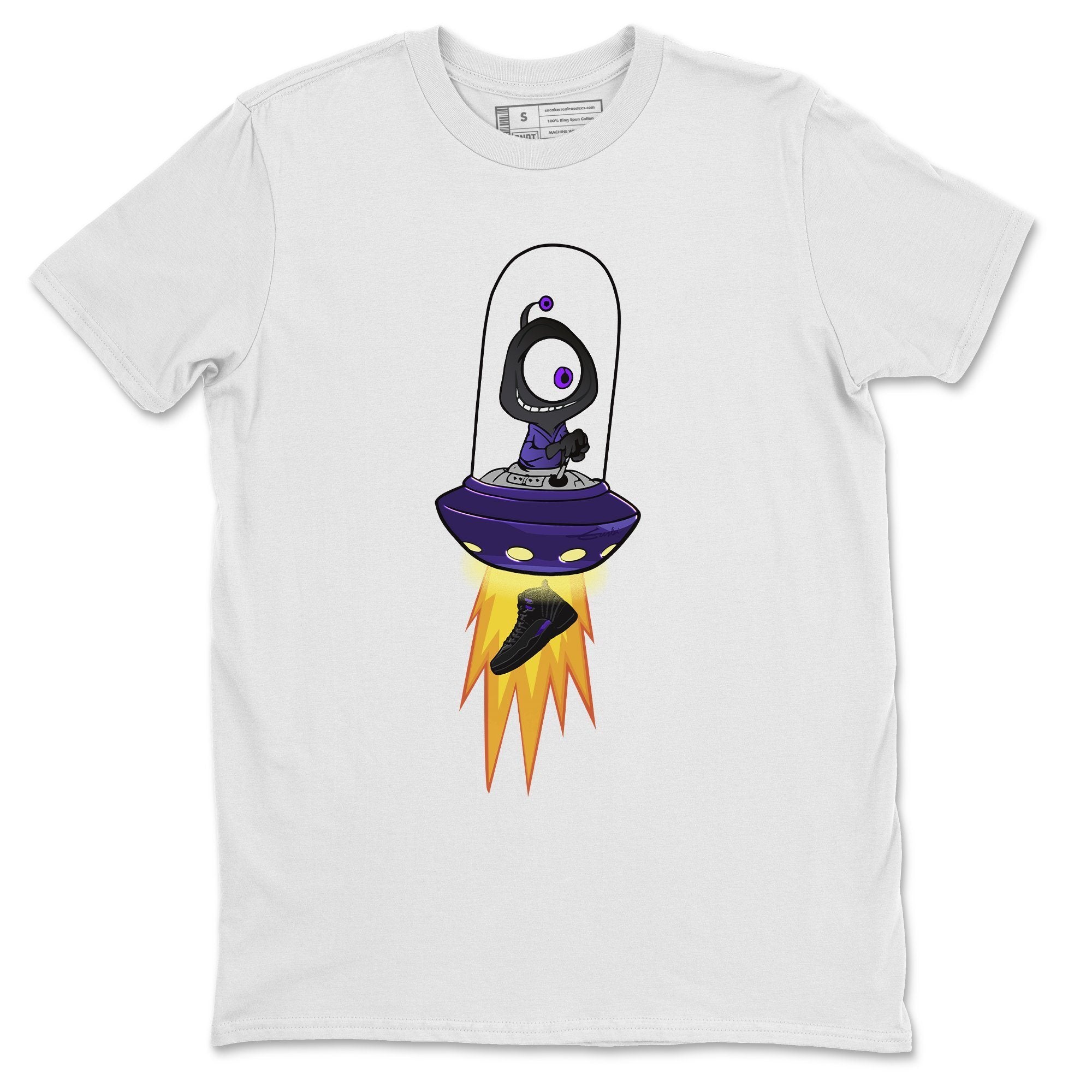 Jordan 12 Dark Concord Sneaker Match Tees Alien Sneaker Tees Jordan 12 Dark Concord Sneaker Release Tees Unisex Shirts