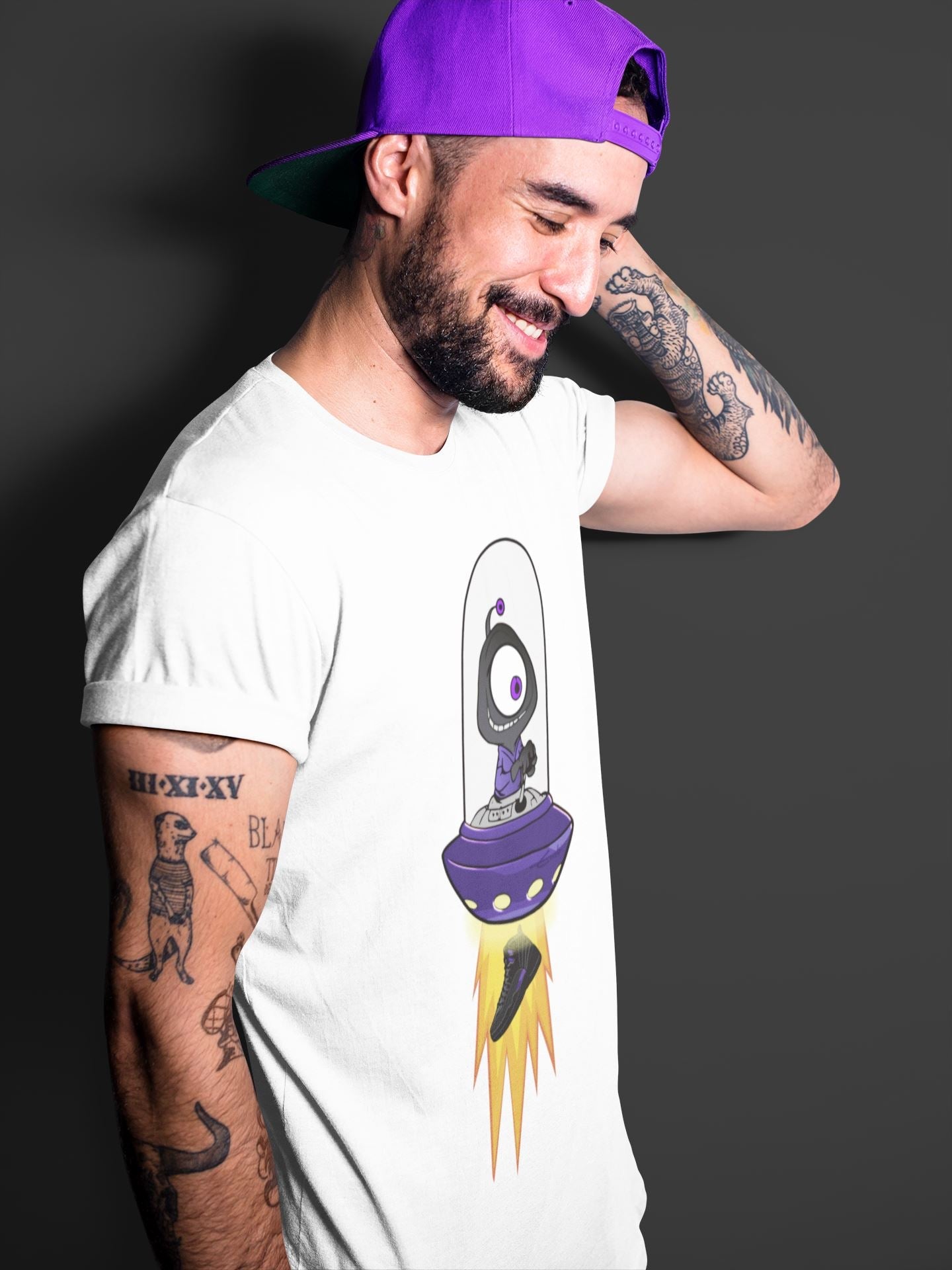 Jordan 12 Dark Concord Sneaker Match Tees Alien Sneaker Tees Jordan 12 Dark Concord Sneaker Release Tees Unisex Shirts
