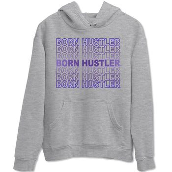 Jordan 12 Dark Concord Sneaker Match Tees Born Hustler Sneaker Tees Jordan 12 Dark Concord Sneaker Release Tees Unisex Shirts