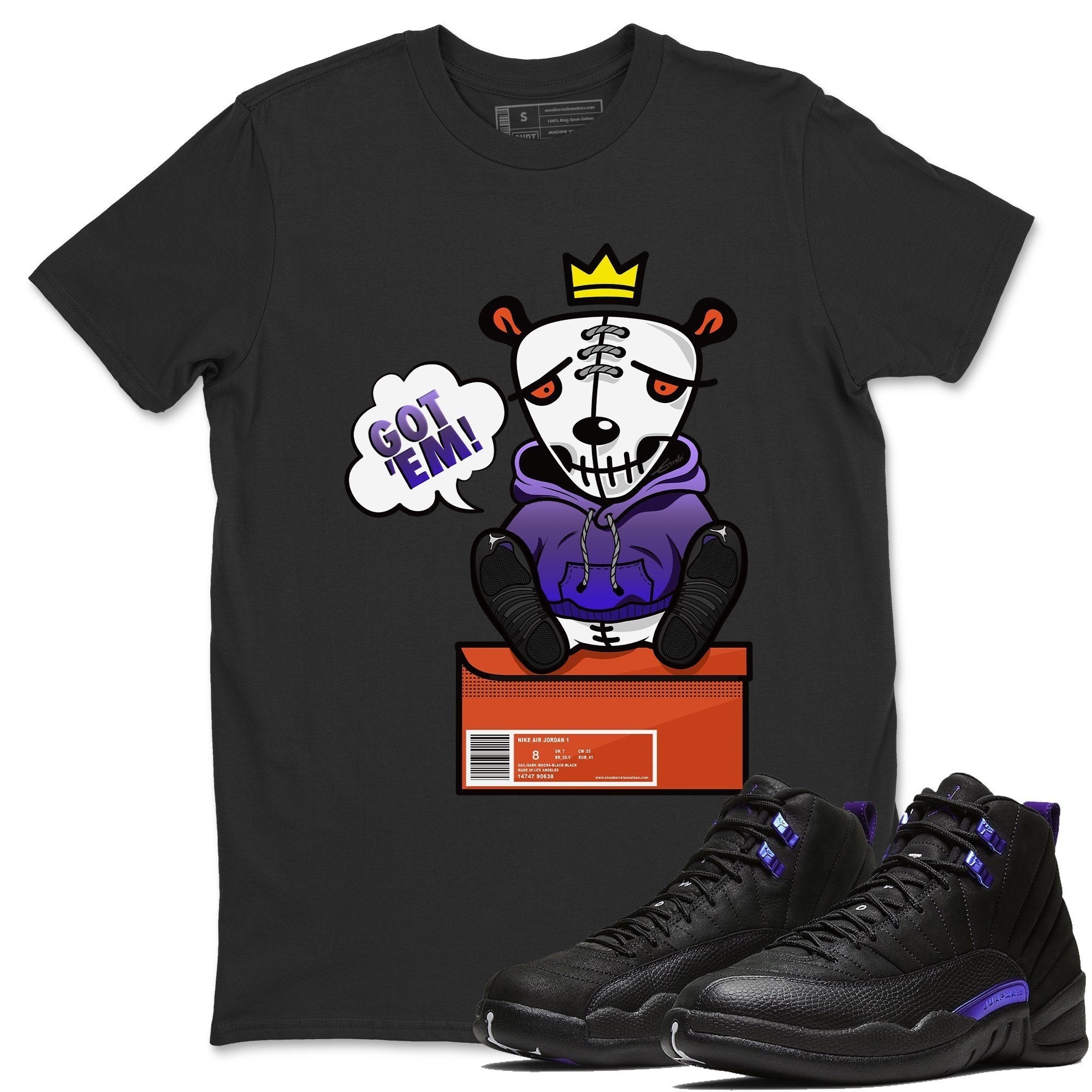 Jordan 12 Dark Concord Sneaker Match Tees Got Em Sneaker Tees Jordan 12 Dark Concord Sneaker Release Tees Unisex Shirts