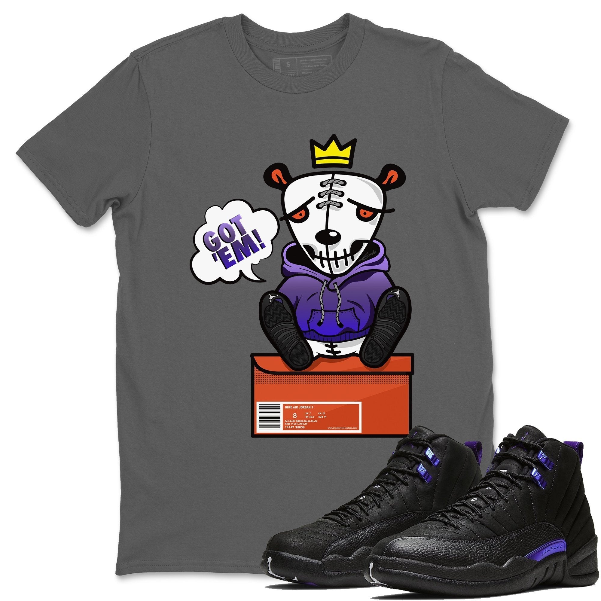 Jordan 12 Dark Concord Sneaker Match Tees Got Em Sneaker Tees Jordan 12 Dark Concord Sneaker Release Tees Unisex Shirts