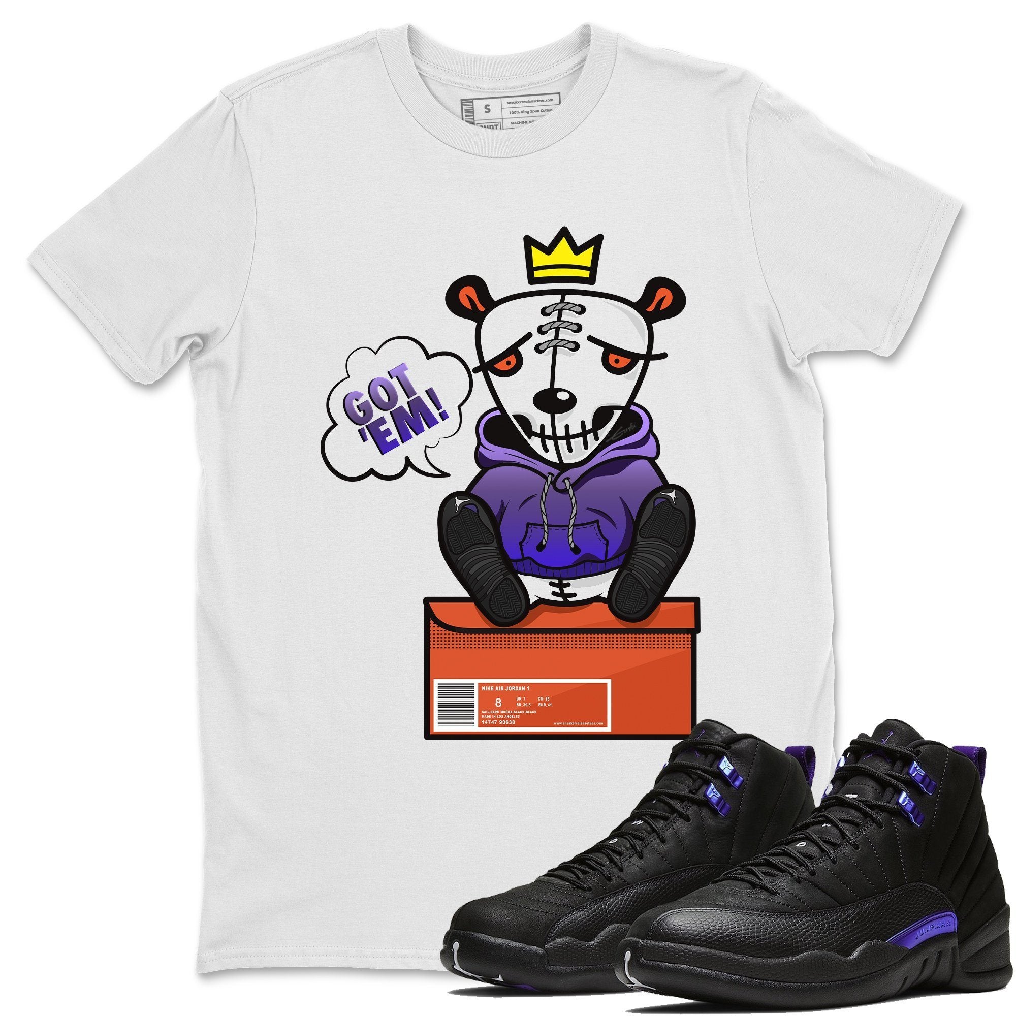 Jordan 12 Dark Concord Sneaker Match Tees Got Em Sneaker Tees Jordan 12 Dark Concord Sneaker Release Tees Unisex Shirts
