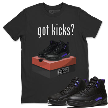 Jordan 12 Dark Concord Sneaker Match Tees Got Kicks Sneaker Tees Jordan 12 Dark Concord Sneaker Release Tees Unisex Shirts