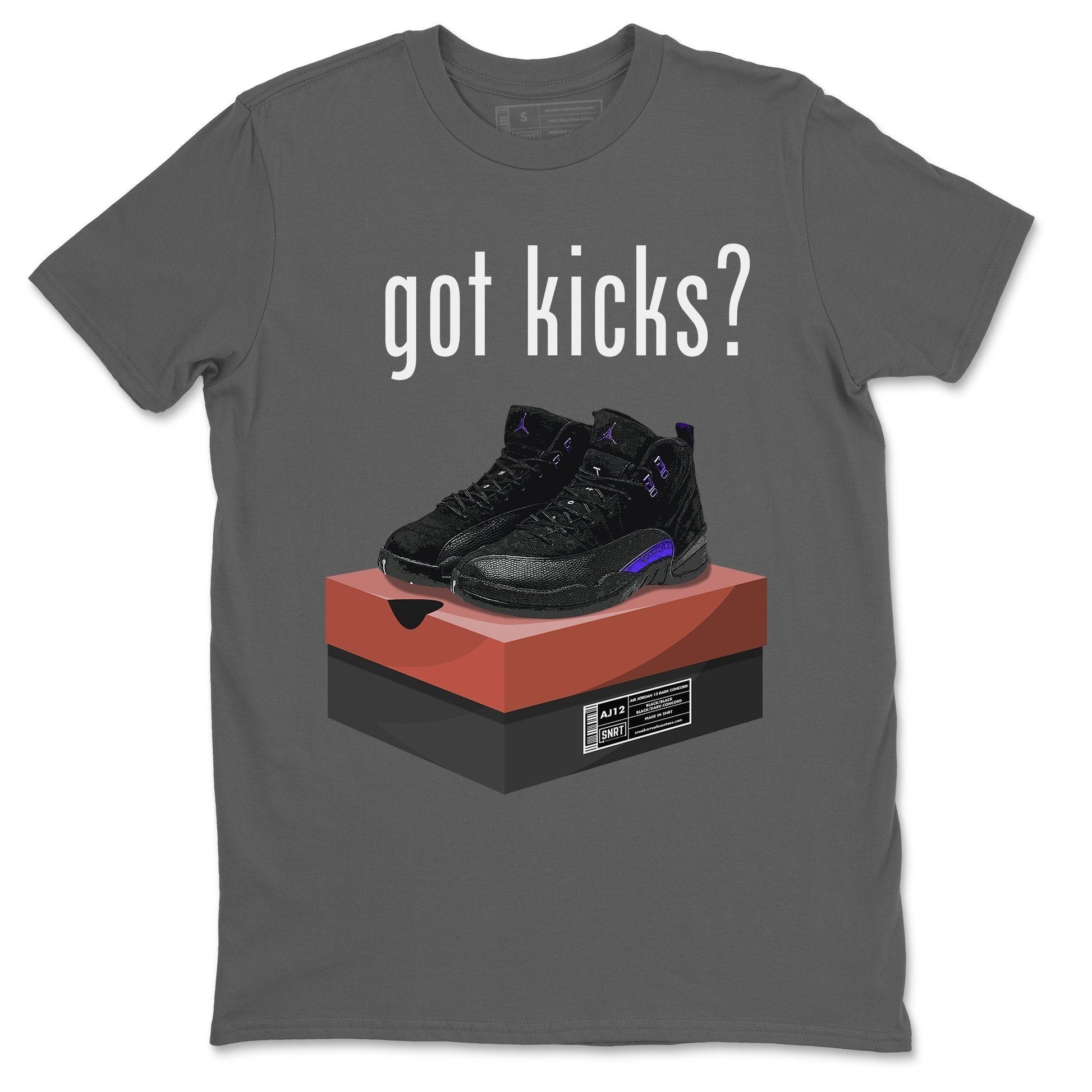 Jordan 12 Dark Concord Sneaker Match Tees Got Kicks Sneaker Tees Jordan 12 Dark Concord Sneaker Release Tees Unisex Shirts