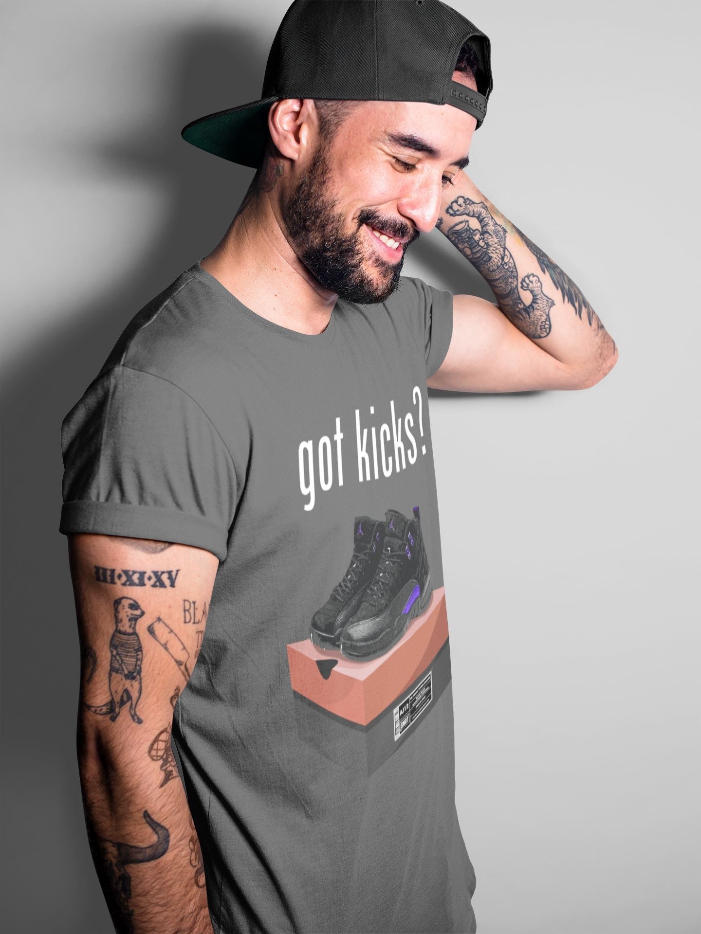 Jordan 12 Dark Concord Sneaker Match Tees Got Kicks Sneaker Tees Jordan 12 Dark Concord Sneaker Release Tees Unisex Shirts