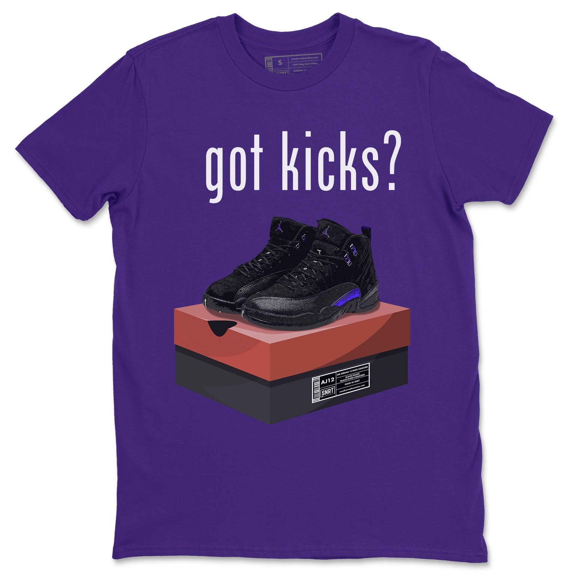 Jordan 12 Dark Concord Sneaker Match Tees Got Kicks Sneaker Tees Jordan 12 Dark Concord Sneaker Release Tees Unisex Shirts