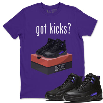 Jordan 12 Dark Concord Sneaker Match Tees Got Kicks Sneaker Tees Jordan 12 Dark Concord Sneaker Release Tees Unisex Shirts