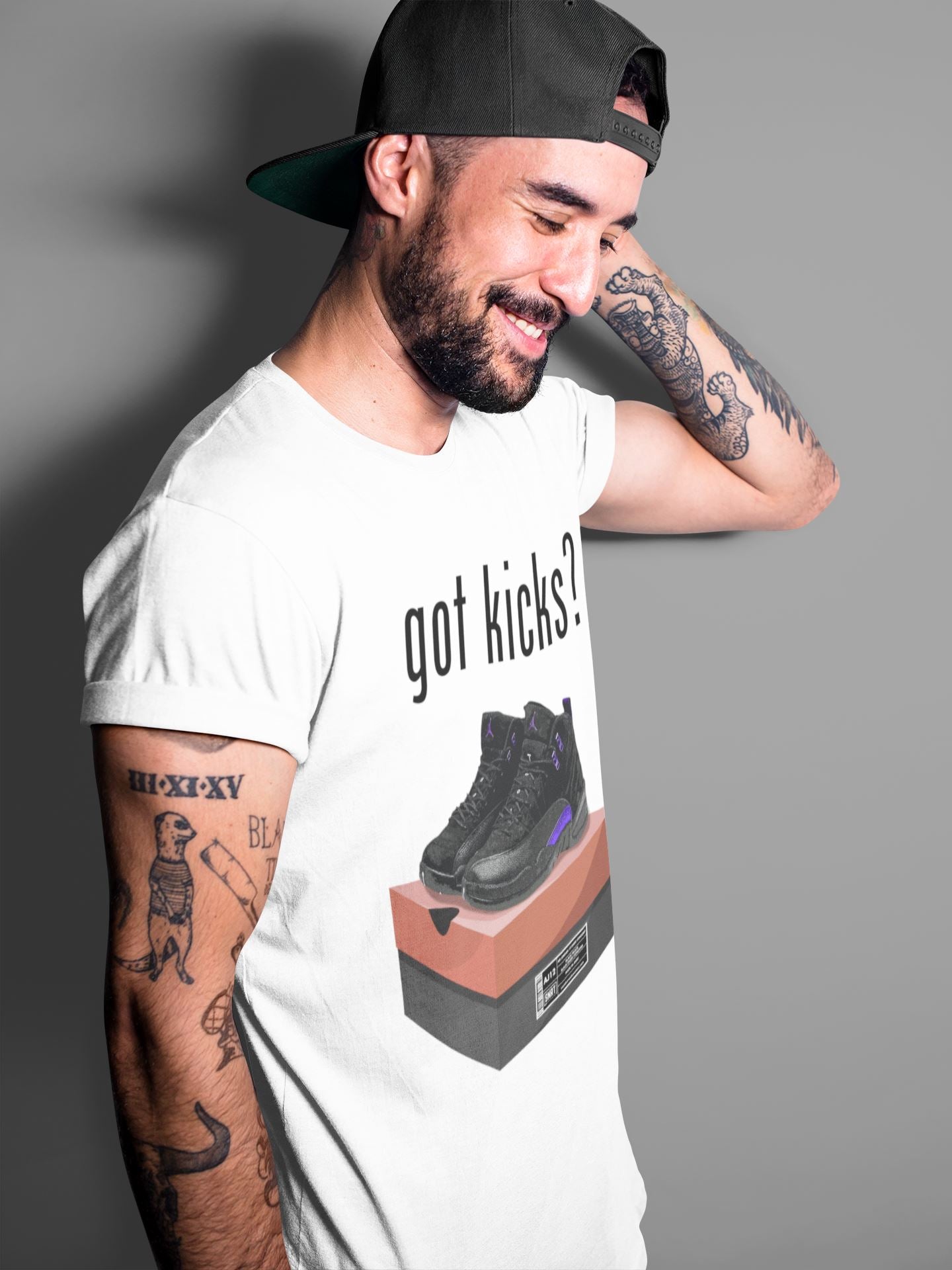 Jordan 12 Dark Concord Sneaker Match Tees Got Kicks Sneaker Tees Jordan 12 Dark Concord Sneaker Release Tees Unisex Shirts