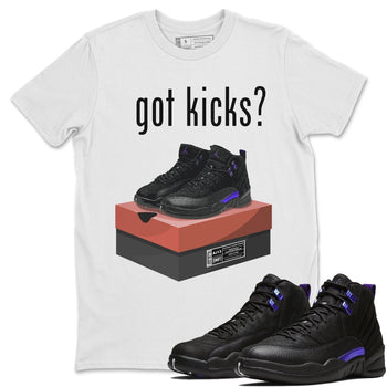 Jordan 12 Dark Concord Sneaker Match Tees Got Kicks Sneaker Tees Jordan 12 Dark Concord Sneaker Release Tees Unisex Shirts