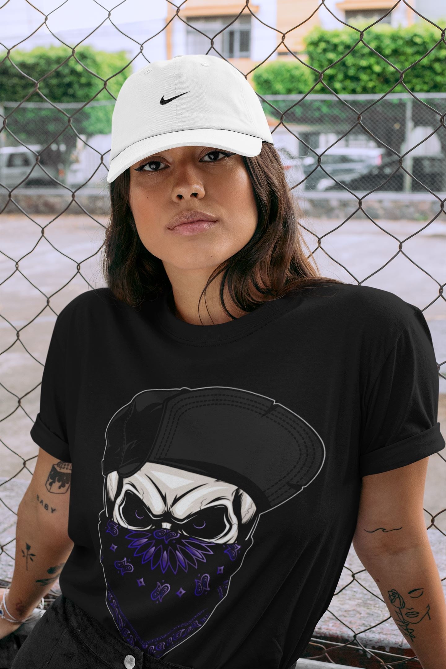 Jordan 12 Dark Concord Sneaker Match Tees Skull Hat Sneaker Tees Jordan 12 Dark Concord Sneaker Release Tees Unisex Shirts