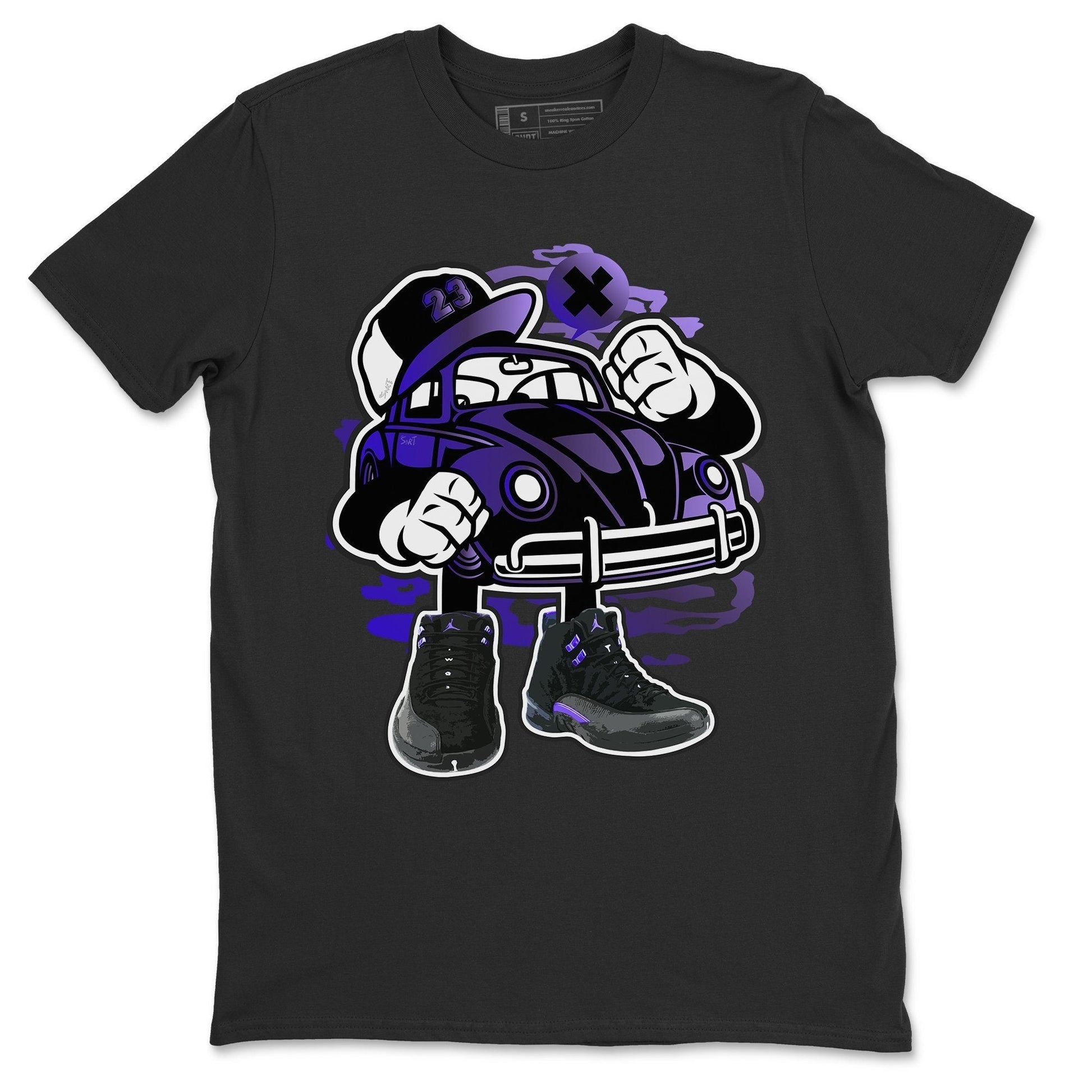 Jordan 12 Dark Concord Sneaker Match Tees Street Beetle Sneaker Tees Jordan 12 Dark Concord Sneaker Release Tees Unisex Shirts