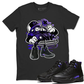 Jordan 12 Dark Concord Sneaker Match Tees Street Beetle Sneaker Tees Jordan 12 Dark Concord Sneaker Release Tees Unisex Shirts