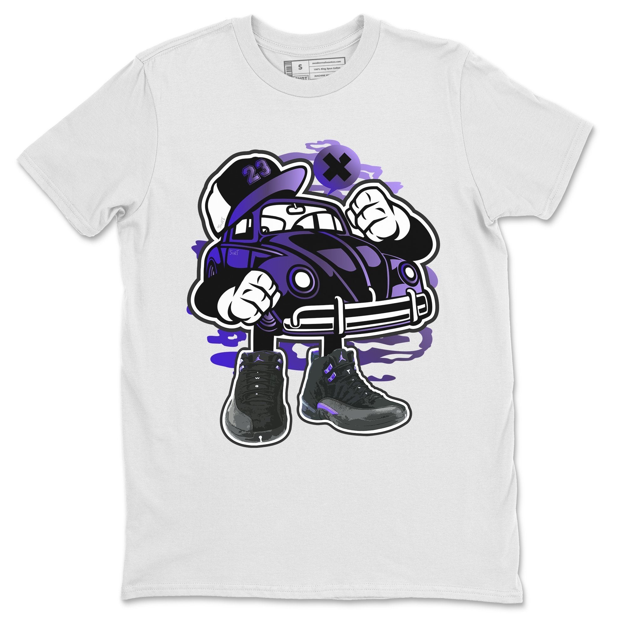 Jordan 12 Dark Concord Sneaker Match Tees Street Beetle Sneaker Tees Jordan 12 Dark Concord Sneaker Release Tees Unisex Shirts