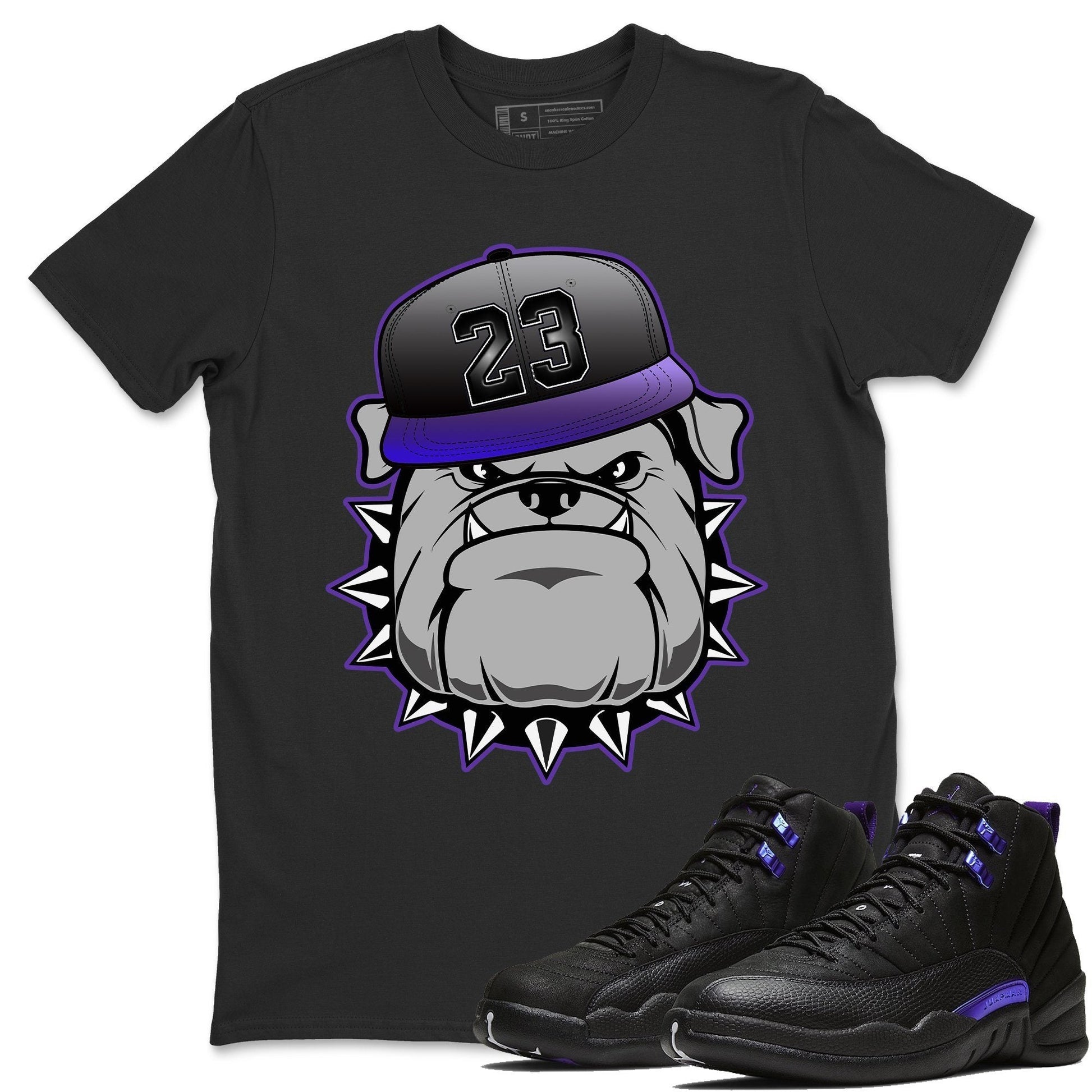 Jordan 12 Dark Concord Sneaker Match Tees English Bulldog Sneaker Tees Jordan 12 Dark Concord Sneaker Release Tees Unisex Shirts