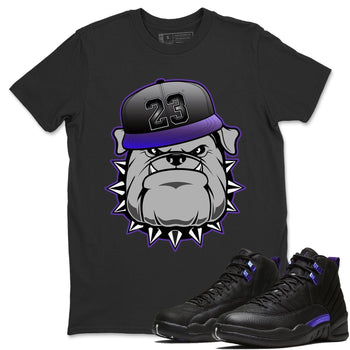 Jordan 12 Dark Concord Sneaker Match Tees English Bulldog Sneaker Tees Jordan 12 Dark Concord Sneaker Release Tees Unisex Shirts