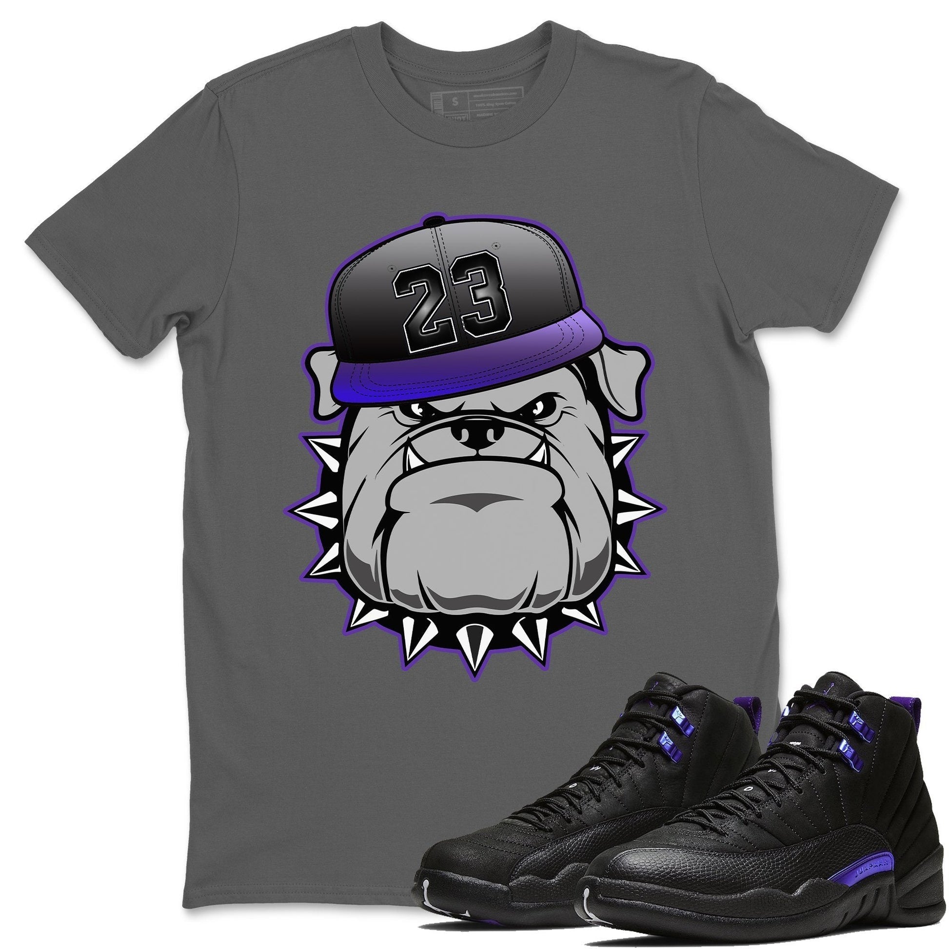Jordan 12 Dark Concord Sneaker Match Tees English Bulldog Sneaker Tees Jordan 12 Dark Concord Sneaker Release Tees Unisex Shirts