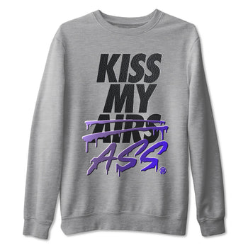 Jordan 12 Dark Concord Sneaker Match Tees Kiss My Ass Sneaker Tees Jordan 12 Dark Concord Sneaker Release Tees Unisex Shirts