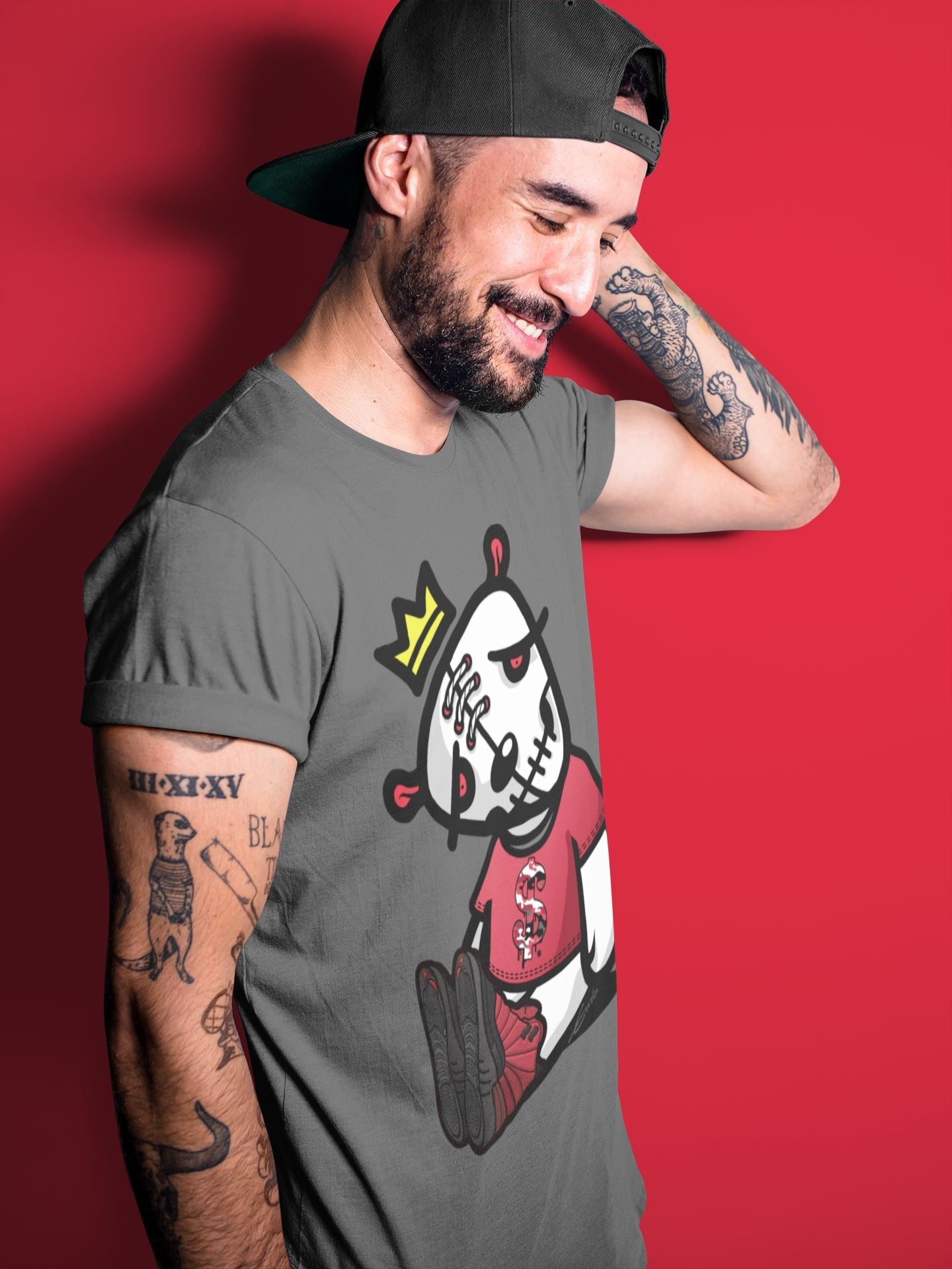 Jordan 12 Reverse Flu Game Sneaker Match Tees Dead Dolls Sneaker Tees Jordan 12 Reverse Flu Game Sneaker Release Tees Unisex Shirts