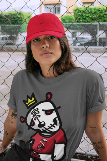 Jordan 12 Reverse Flu Game Sneaker Match Tees Dead Dolls Sneaker Tees Jordan 12 Reverse Flu Game Sneaker Release Tees Unisex Shirts