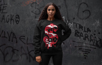 Jordan 12 Reverse Flu Game Sneaker Match Tees Dollar Camo Sneaker Tees Jordan 12 Reverse Flu Game Sneaker Release Tees Unisex Shirts