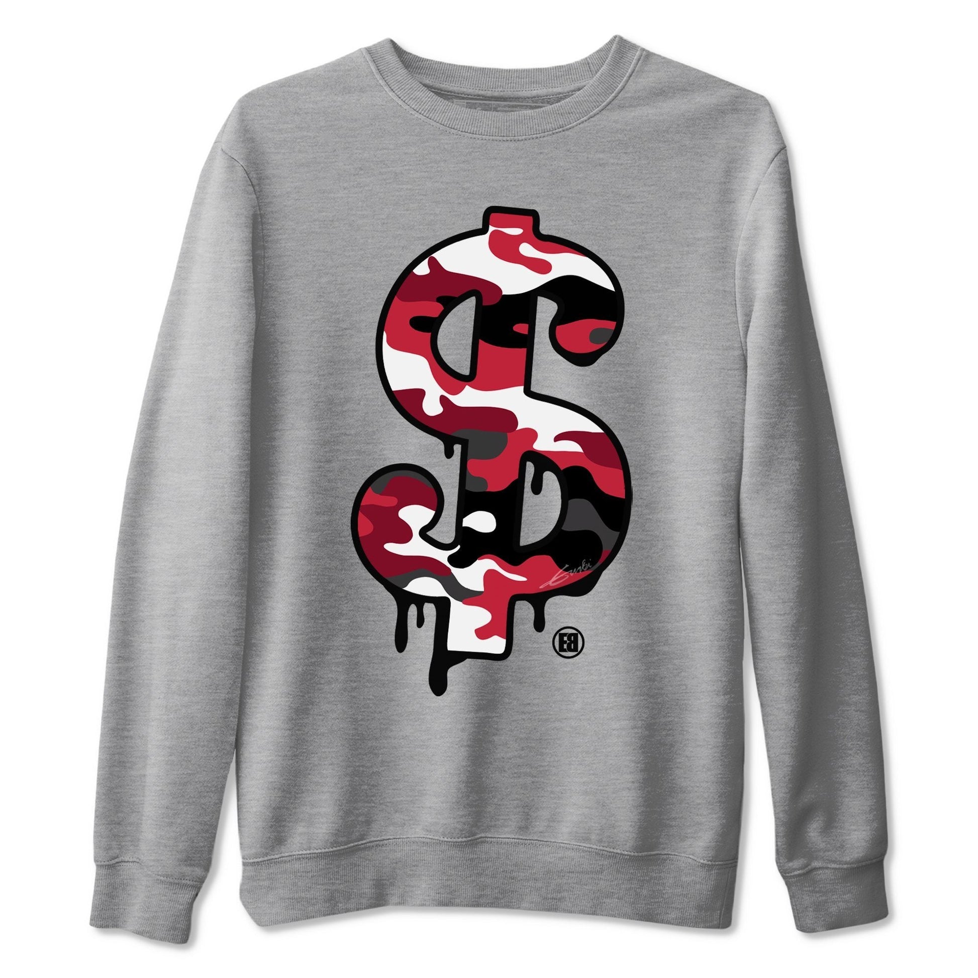 Jordan 12 Reverse Flu Game Sneaker Match Tees Dollar Camo Sneaker Tees Jordan 12 Reverse Flu Game Sneaker Release Tees Unisex Shirts