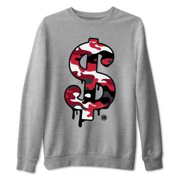 Jordan 12 Reverse Flu Game Sneaker Match Tees Dollar Camo Sneaker Tees Jordan 12 Reverse Flu Game Sneaker Release Tees Unisex Shirts