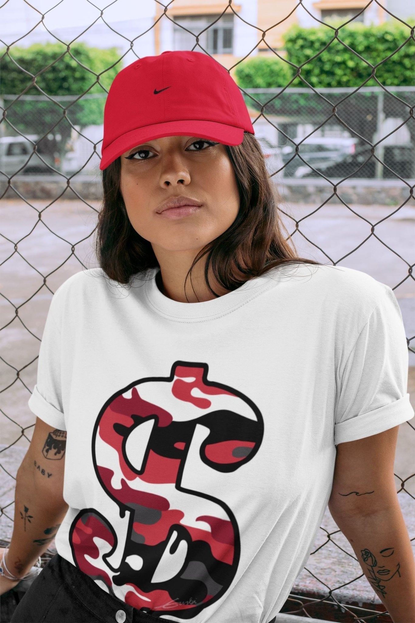 Jordan 12 Reverse Flu Game Sneaker Match Tees Dollar Camo Sneaker Tees Jordan 12 Reverse Flu Game Sneaker Release Tees Unisex Shirts