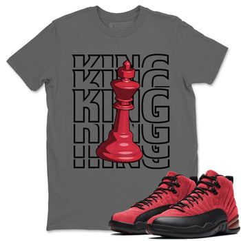 Jordan 12 Reverse Flu Game Sneaker Match Tees King Sneaker Tees Jordan 12 Reverse Flu Game Sneaker Release Tees Unisex Shirts
