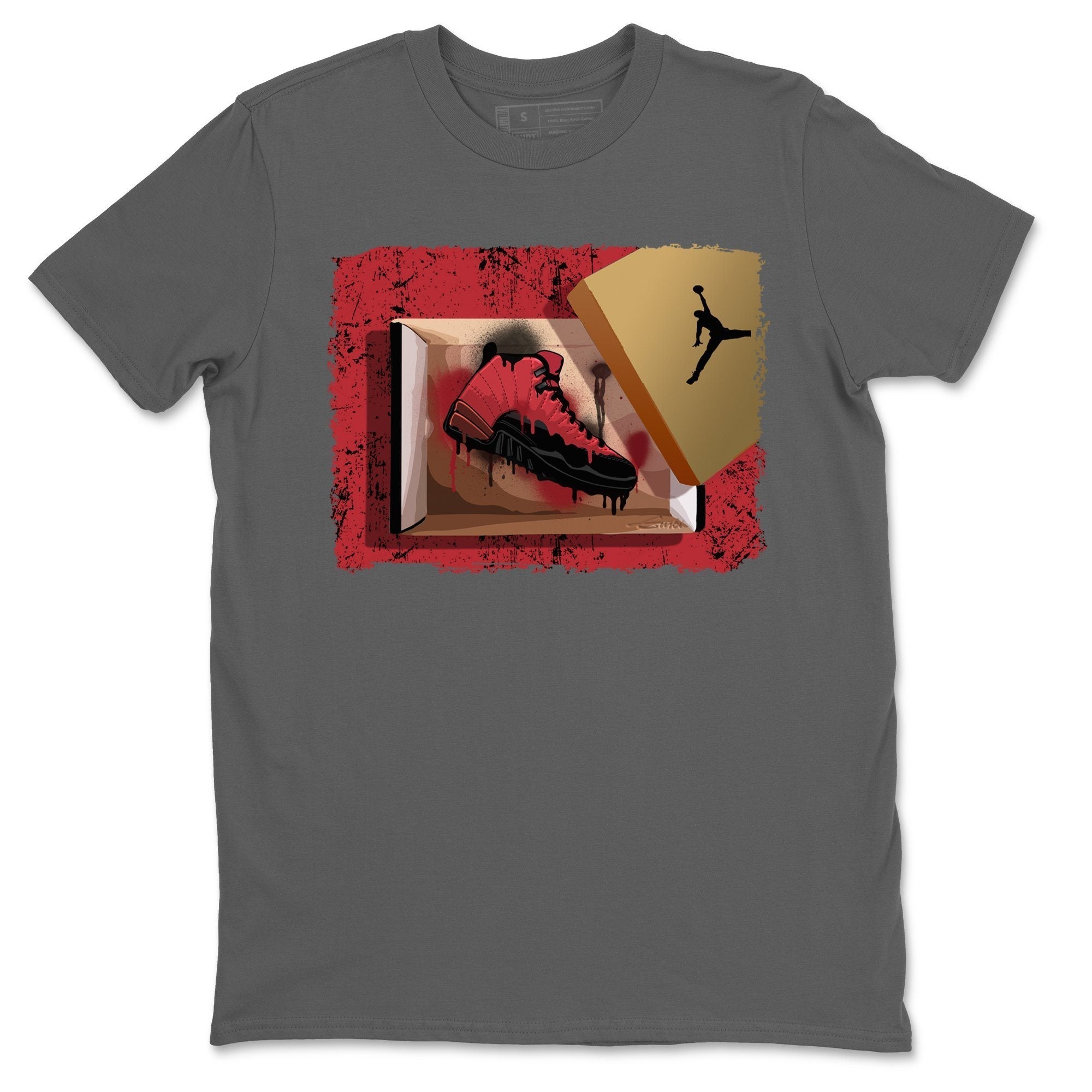 Jordan 12 Reverse Flu Game Sneaker Match Tees New Kicks Sneaker Tees Jordan 12 Reverse Flu Game Sneaker Release Tees Unisex Shirts