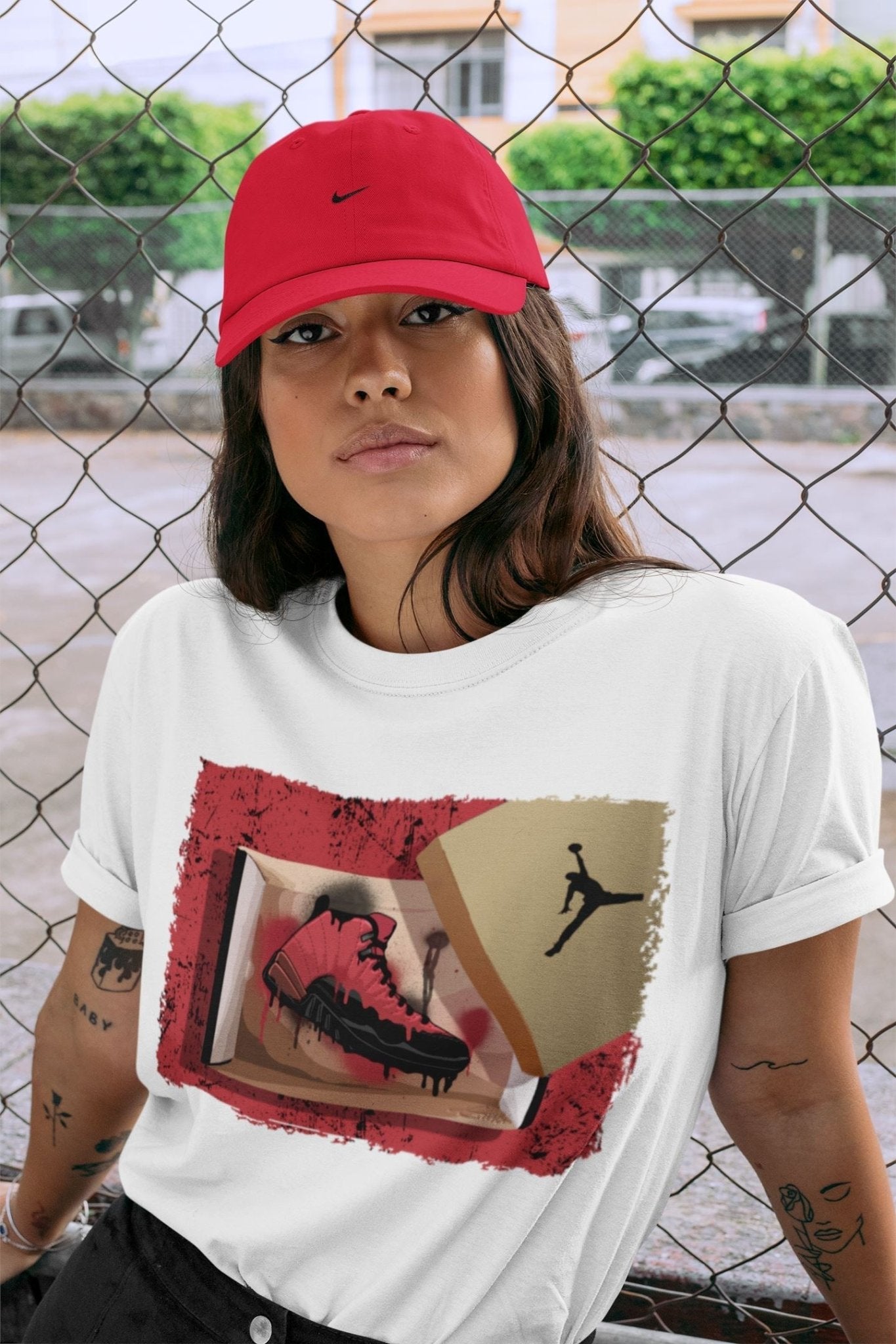 Jordan 12 Reverse Flu Game Sneaker Match Tees New Kicks Sneaker Tees Jordan 12 Reverse Flu Game Sneaker Release Tees Unisex Shirts