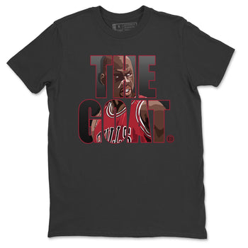 Jordan 12 Reverse Flu Game Sneaker Match Tees The Goat Sneaker Tees Jordan 12 Reverse Flu Game Sneaker Release Tees Unisex Shirts