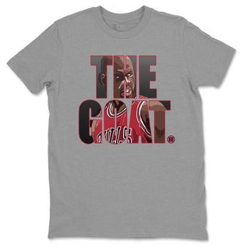 Jordan 12 Reverse Flu Game Sneaker Match Tees The Goat Sneaker Tees Jordan 12 Reverse Flu Game Sneaker Release Tees Unisex Shirts