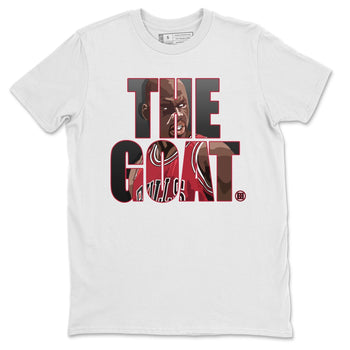 Jordan 12 Reverse Flu Game Sneaker Match Tees The Goat Sneaker Tees Jordan 12 Reverse Flu Game Sneaker Release Tees Unisex Shirts