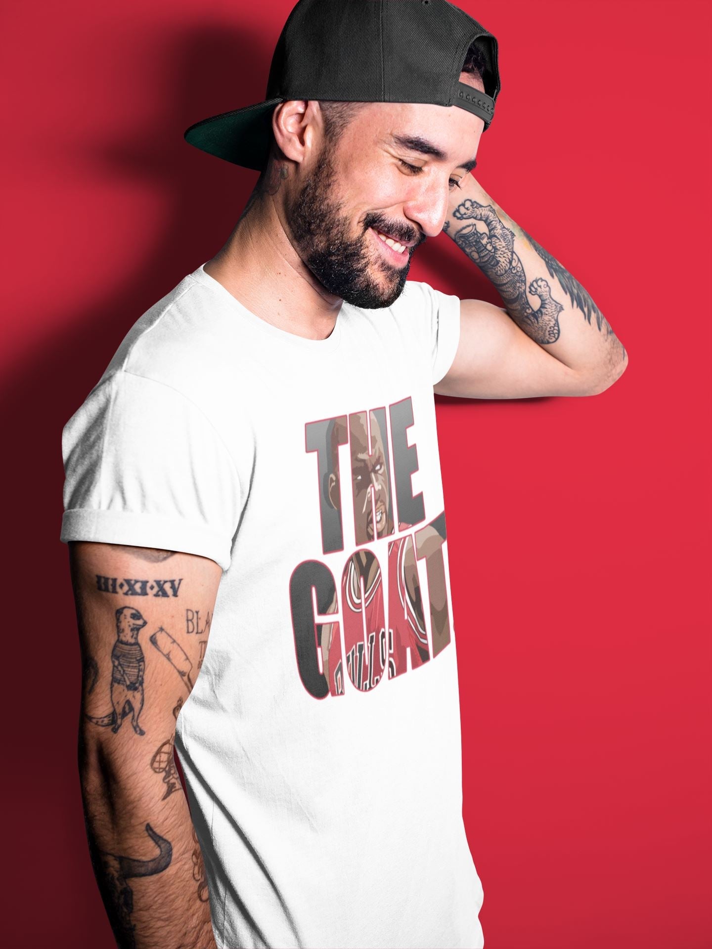 Jordan 12 Reverse Flu Game Sneaker Match Tees The Goat Sneaker Tees Jordan 12 Reverse Flu Game Sneaker Release Tees Unisex Shirts