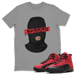 Jordan 12 Reverse Flu Game Sneaker Match Tees Warning Sneaker Tees Jordan 12 Reverse Flu Game Sneaker Release Tees Unisex Shirts