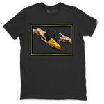 Jordan 12 University Gold Sneaker Match Tees adam's creation Sneaker Tees Jordan 12 University Gold Sneaker Release Tees Unisex Shirts