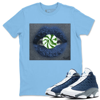 Jordan 13 Flint Sneaker Match Tees Lips Candy Sneaker Tees Jordan 13 Flint Sneaker Release Tees Unisex Shirts