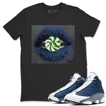 Jordan 13 Flint Sneaker Match Tees Lips Candy Sneaker Tees Jordan 13 Flint Sneaker Release Tees Unisex Shirts