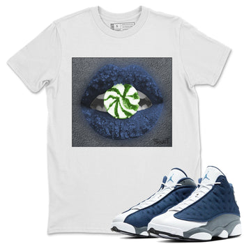 Jordan 13 Flint Sneaker Match Tees Lips Candy Sneaker Tees Jordan 13 Flint Sneaker Release Tees Unisex Shirts