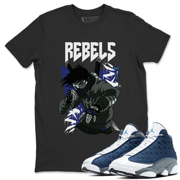 Jordan 13 Flint Sneaker Match Tees Rebels Sneaker Tees Jordan 13 Flint Sneaker Release Tees Unisex Shirts