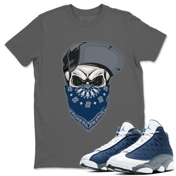 Jordan 13 Flint Sneaker Match Tees Skull Hat Mask Sneaker Tees Jordan 13 Flint Sneaker Release Tees Unisex Shirts